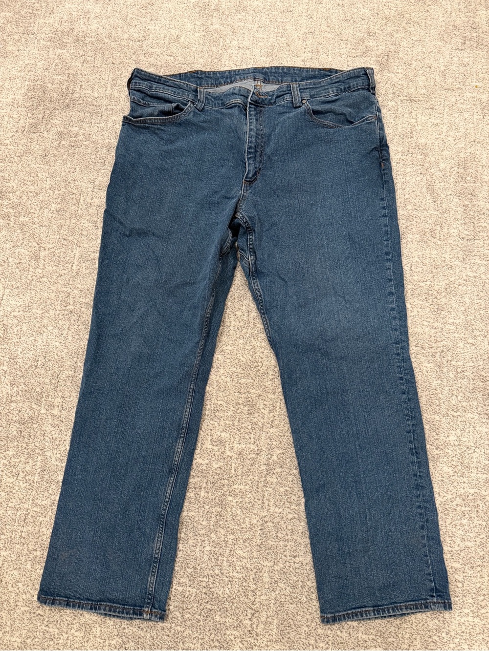 Duluth Trading Co 40 Grit Men’s Standard Fit Flex Jeans Medium Wash 40x30